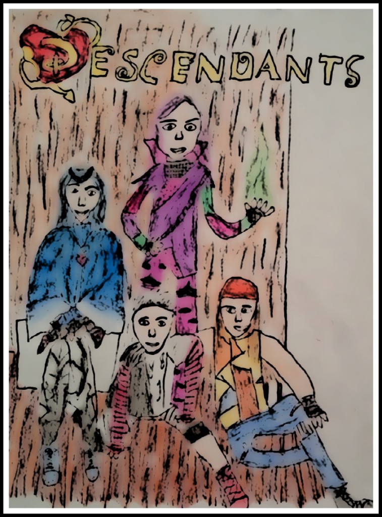 Disney's Descendants Drawing