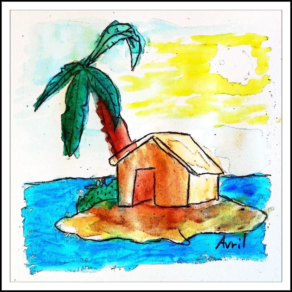 Drawing of an Island